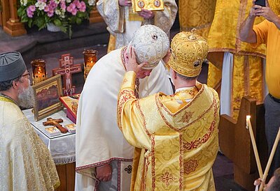 Vicar general and chancellor of the Ukrainian Catholic Archeparchy of Philadelphia Msgr Peter Waslo was elevated to the rank of ﻿Mitred Archpriest.