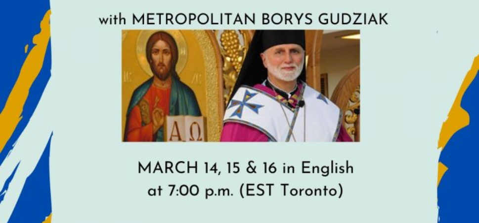 Metropolitan Borys Gudziak led an online Lenten mission
