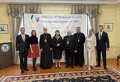 Metropolitan Borys Meets with New Ukrainian Ambassador to United States